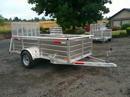 New BLOWOUT SALE! 2025 Eagle 5x10 Aluminum 3K Utility Trailer