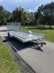 New 2025 CargoPro Trailers Flexhaul Aluminium 81x14 Utility Trailer