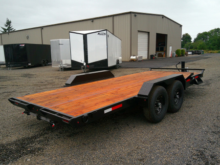 New 2026 Eagle 7x18 14K Flatbed Trailer EQ