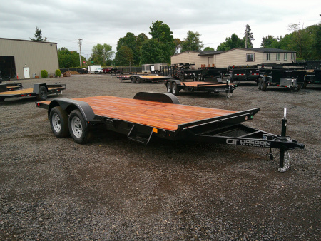 New 2026 Eagle 7x16 10K Flatbed Trailer