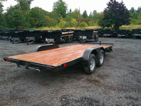 New 2026 Eagle 7x16 10K Flatbed Trailer