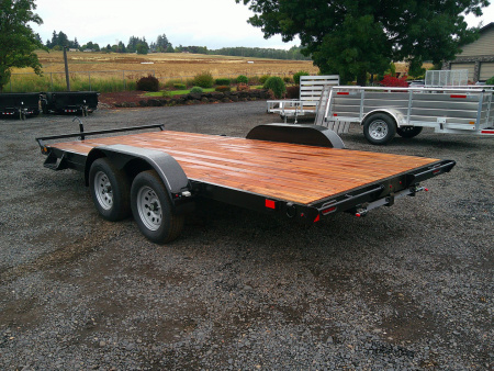 New 2026 Eagle 7x16 10K Flatbed Trailer