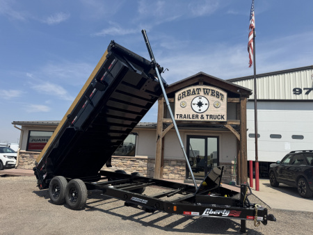 New 2026 Liberty 14K X 16'  HEAVY DUTY  Dump Trailer