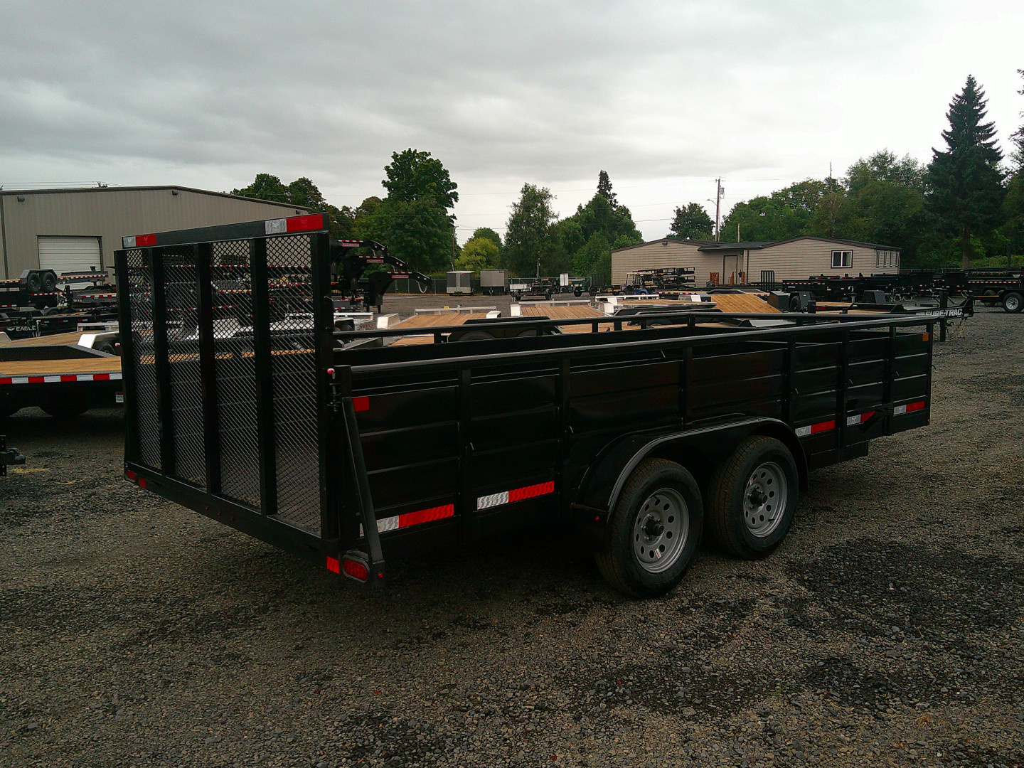 New 2025 Eagle 7x16 7K Utility Trailer