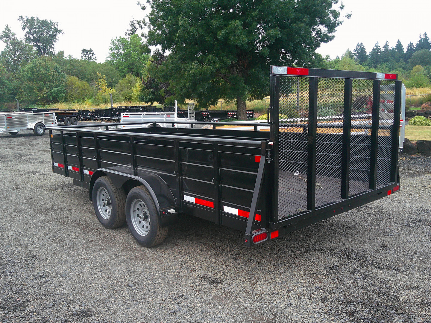New 2025 Eagle 7x16 7K Utility Trailer