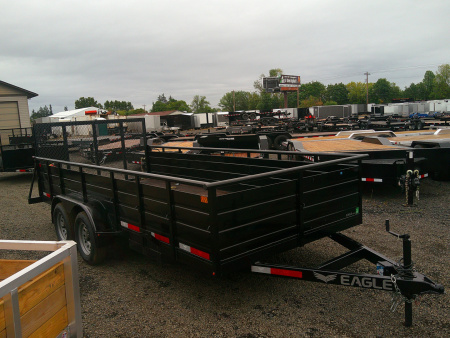 New 2025 Eagle 7x16 7K Utility Trailer