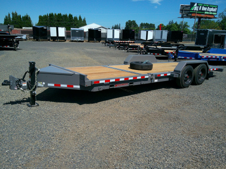 New 2026 Midsota 7x22 (16+6) 17.6 Split Tilt Trailer