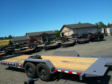 New 2026 Midsota 7x22 (16+6) 17.6 Split Tilt Trailer