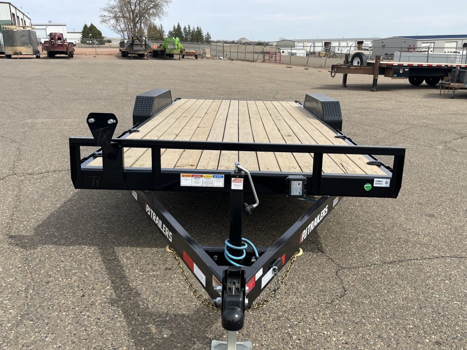 New 2026 PJ Trailers 83" x 20' 5" Channel Equipment (CE) Equipment Trailer