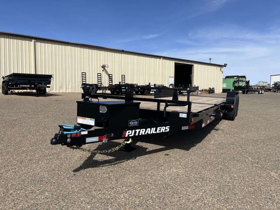 New 2026 PJ Trailers 83" x 24' 6" Channel Equipment Tilt (T6) Equipment Trailer