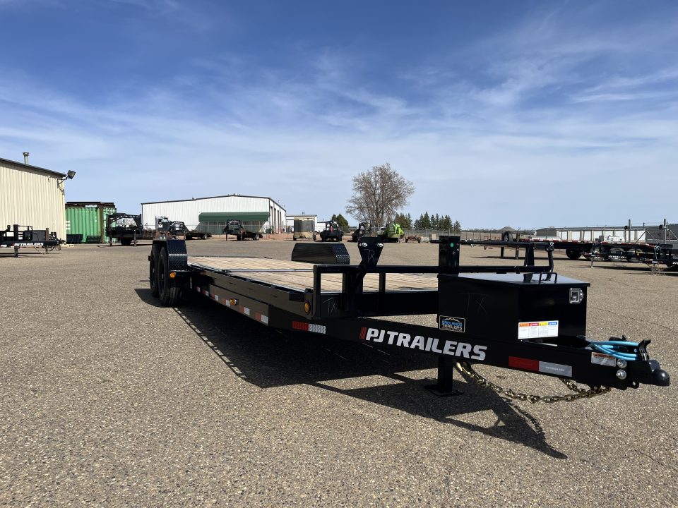 New 2026 PJ Trailers 83" x 24' 6" Channel Equipment Tilt (T6) Equipment Trailer