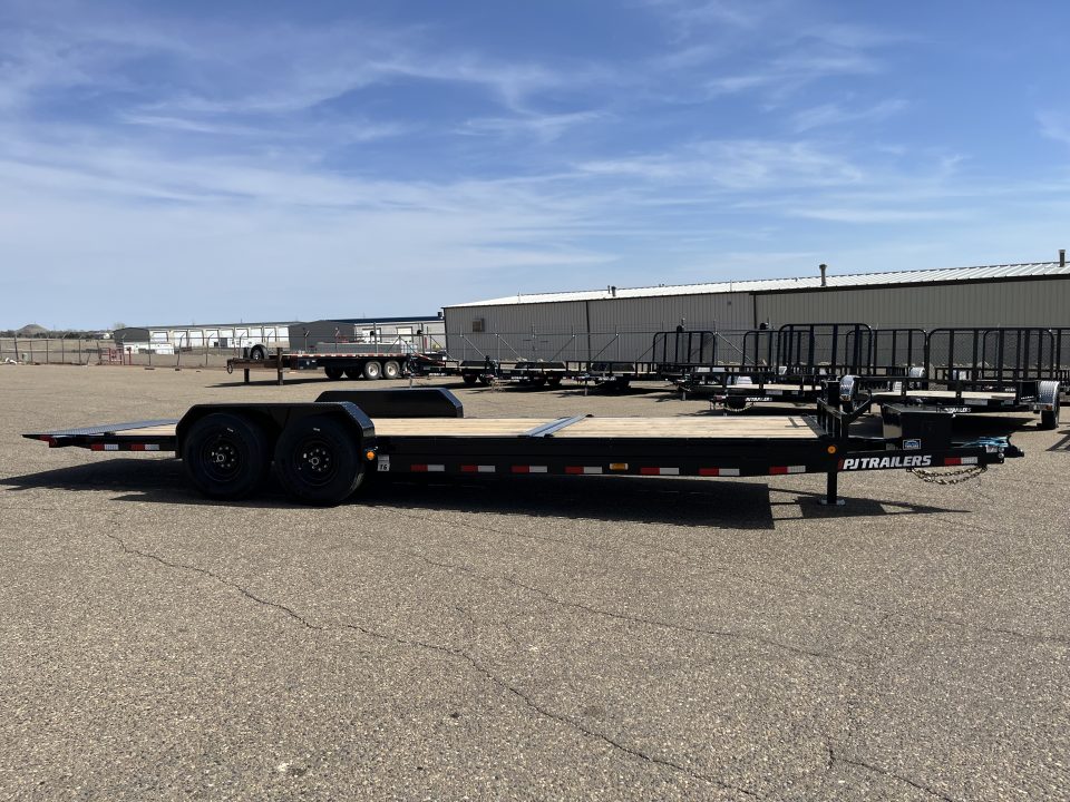 New 2026 PJ Trailers 83" x 24' 6" Channel Equipment Tilt (T6) Equipment Trailer