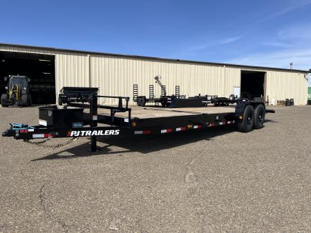 New 2026 PJ Trailers 83" x 24' 6" Channel Equipment Tilt (T6) Equipment Trailer