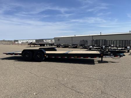 New 2026 PJ Trailers 83" x 24' 6" Channel Equipment Tilt (T6) Equipment Trailer