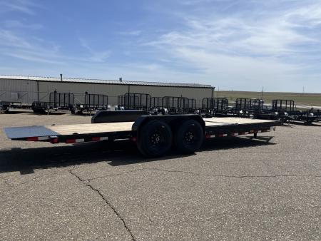 New 2026 PJ Trailers 83" x 24' 6" Channel Equipment Tilt (T6) Equipment Trailer