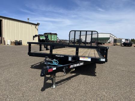 New PJ Trailers 83" x 16' UL Tandem Axle Utility Trailer