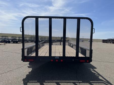 New PJ Trailers 83" x 16' UL Tandem Axle Utility Trailer