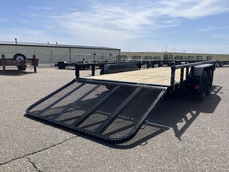 New PJ Trailers 83" x 16' UL Tandem Axle Utility Trailer