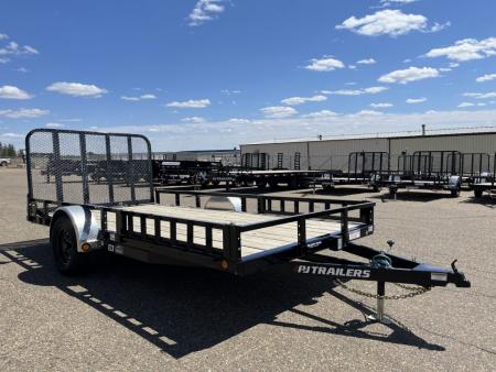 New 2026 PJ Trailers 83  x 14' 83  Single Axle Channel Utility (U8) Utility Trailer