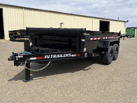 New 2026 PJ Trailers 83  x 14' Dump Trailer with Hydraulic Jack