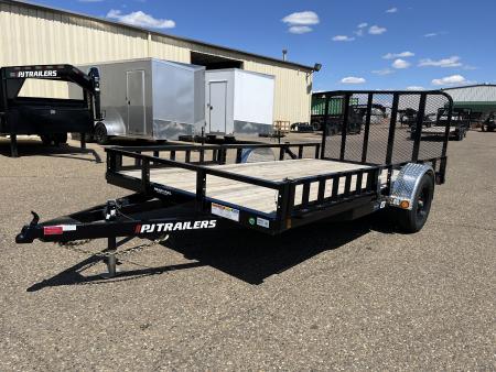 New 2026 PJ Trailers 83  x 14' 83  Single Axle Channel Utility (U8) Utility Trailer
