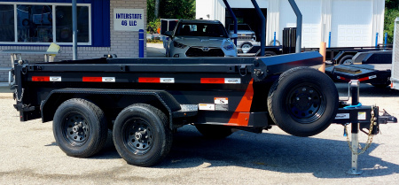 New 5 X 10 DURA HAUL DUMP TRAILER 2024 5200 K AXLES PAYLOAD  7512#