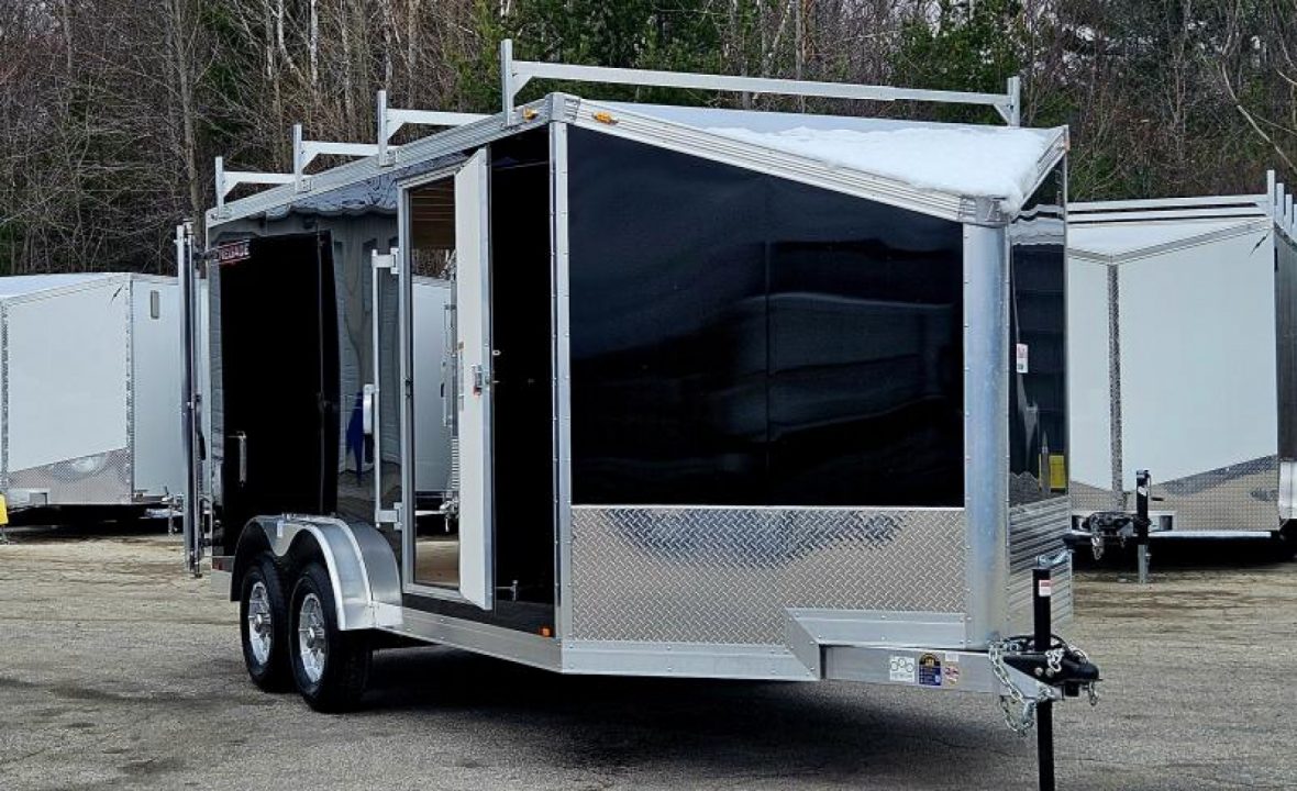 New 7.5 X 16 RENEGADE 5200# AXLES CONTRACTOR PKG CARGO DOORS 5 YEAR WARRANTY POLYCOR EXTERIOR