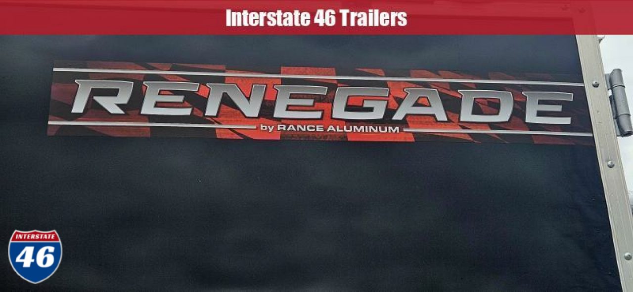 New 7.5 X 16 RENEGADE 5200# AXLES CONTRACTOR PKG CARGO DOORS 5 YEAR WARRANTY POLYCOR EXTERIOR