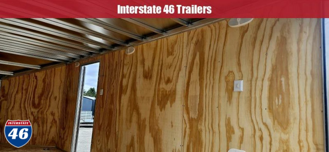New 7.5 X 16 RENEGADE 5200# AXLES CONTRACTOR PKG CARGO DOORS 5 YEAR WARRANTY POLYCOR EXTERIOR