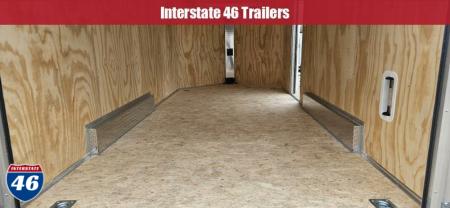 New 7.5 X 16 RENEGADE 5200# AXLES CONTRACTOR PKG CARGO DOORS 5 YEAR WARRANTY POLYCOR EXTERIOR