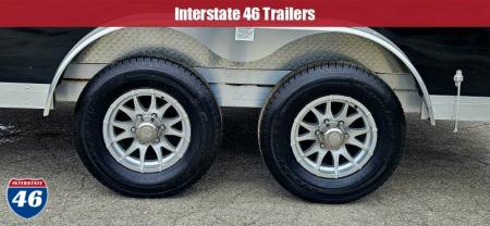 New 7.5 X 16 RENEGADE 5200# AXLES CONTRACTOR PKG CARGO DOORS 5 YEAR WARRANTY POLYCOR EXTERIOR