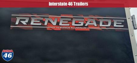 New 7.5 X 16 RENEGADE 5200# AXLES CONTRACTOR PKG CARGO DOORS 5 YEAR WARRANTY POLYCOR EXTERIOR