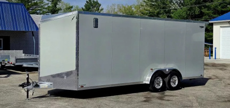 New 7.5 X 20' CARGO ENCLOSED 5200# AXLES ALL ALUMINUM 2025 LIGHTNING