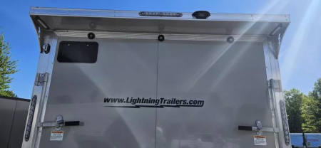 New 7.5 X 20' CARGO ENCLOSED 5200# AXLES ALL ALUMINUM 2025 LIGHTNING