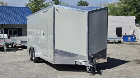 New 7.5 X 20' CARGO ENCLOSED 5200# AXLES ALL ALUMINUM 2025 LIGHTNING