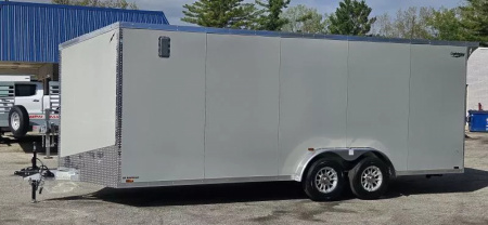 New 7.5 X 20' CARGO ENCLOSED 5200# AXLES ALL ALUMINUM 2025 LIGHTNING