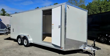 New 7.5 X 20' CARGO ENCLOSED 5200# AXLES ALL ALUMINUM 2025 LIGHTNING