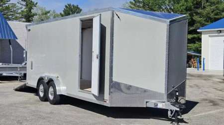 New 7.5 X 20' CARGO ENCLOSED 5200# AXLES ALL ALUMINUM 2025 LIGHTNING