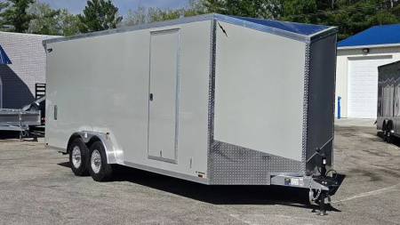 New 7.5 X 20' CARGO ENCLOSED 5200# AXLES ALL ALUMINUM 2025 LIGHTNING