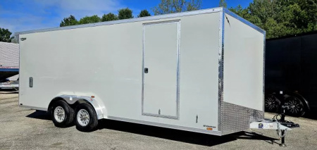 New 7.5 X 20' CARGO ENCLOSED 5200# AXLES ALL ALUMINUM 2025 LIGHTNING