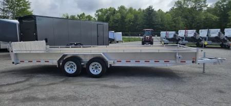 New 80" X 20' ALUMINUM TRIUMPH UTILITY TRAILER 3500# TANDEM AXLES