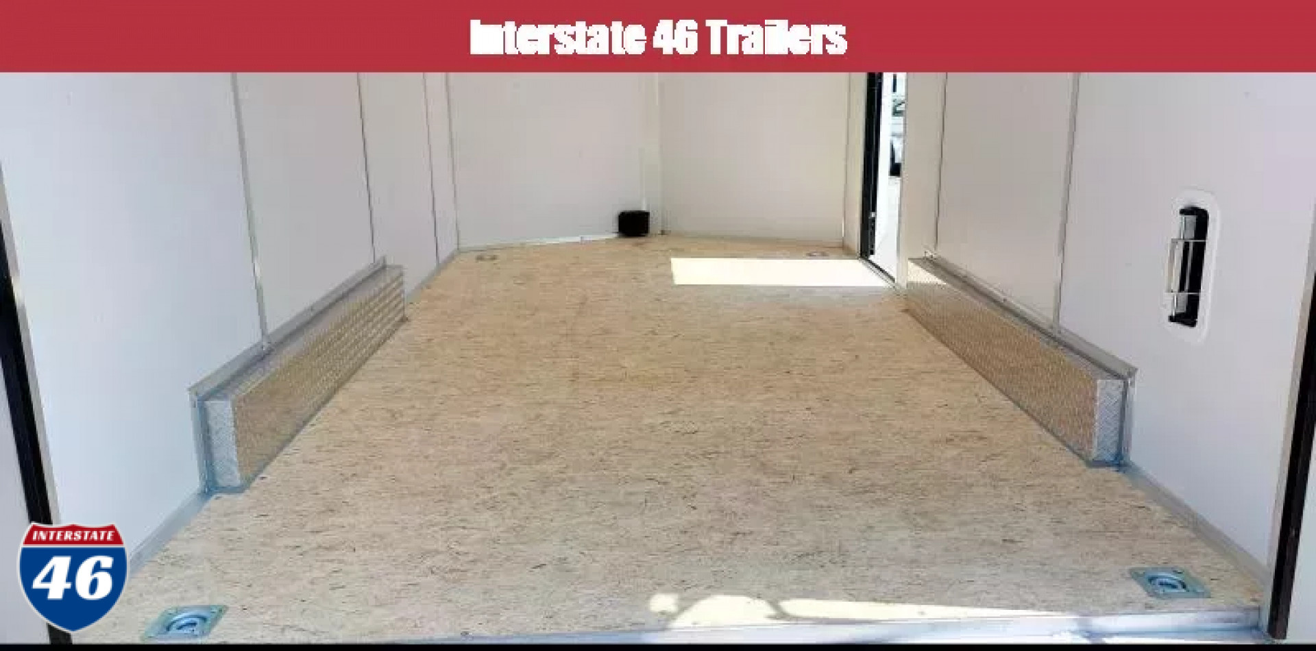 New 7.5 X 14 CARGO ENCLOSED REAR RAMP DOOR TANDEM AXLE ALL ALUMINUM LIGHTNING