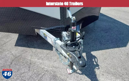 New 7.5 X 14 CARGO ENCLOSED REAR RAMP DOOR TANDEM AXLE ALL ALUMINUM LIGHTNING