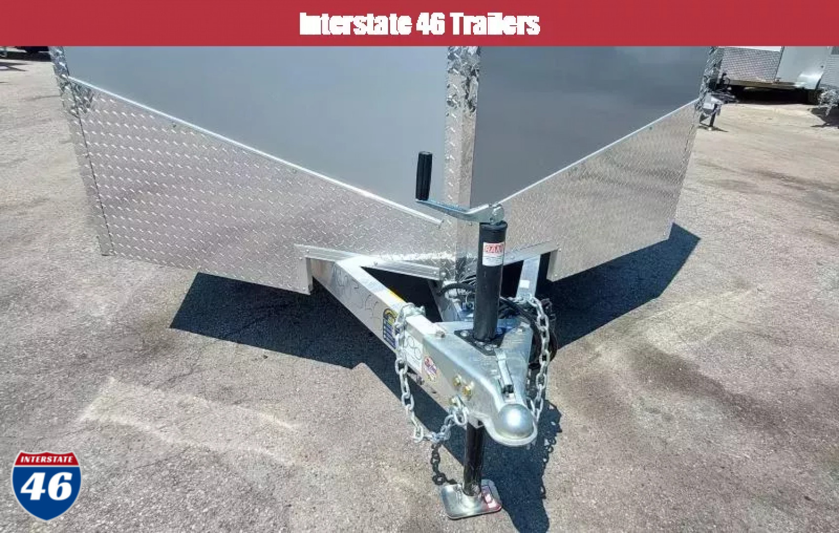 New 7.5 X 18 CARGO ENCLOSED ALL ALUMINUM 2025 TANDEM AXLE POLYCOR EXTERIOR