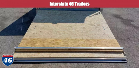 New 7.5 X 18 CARGO ENCLOSED ALL ALUMINUM 2025 TANDEM AXLE POLYCOR EXTERIOR