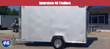 New 6 X 12 CARGO ENCLOSED 2026 LIGHTNING ALL ALUMINUM SINGLE AXLE
