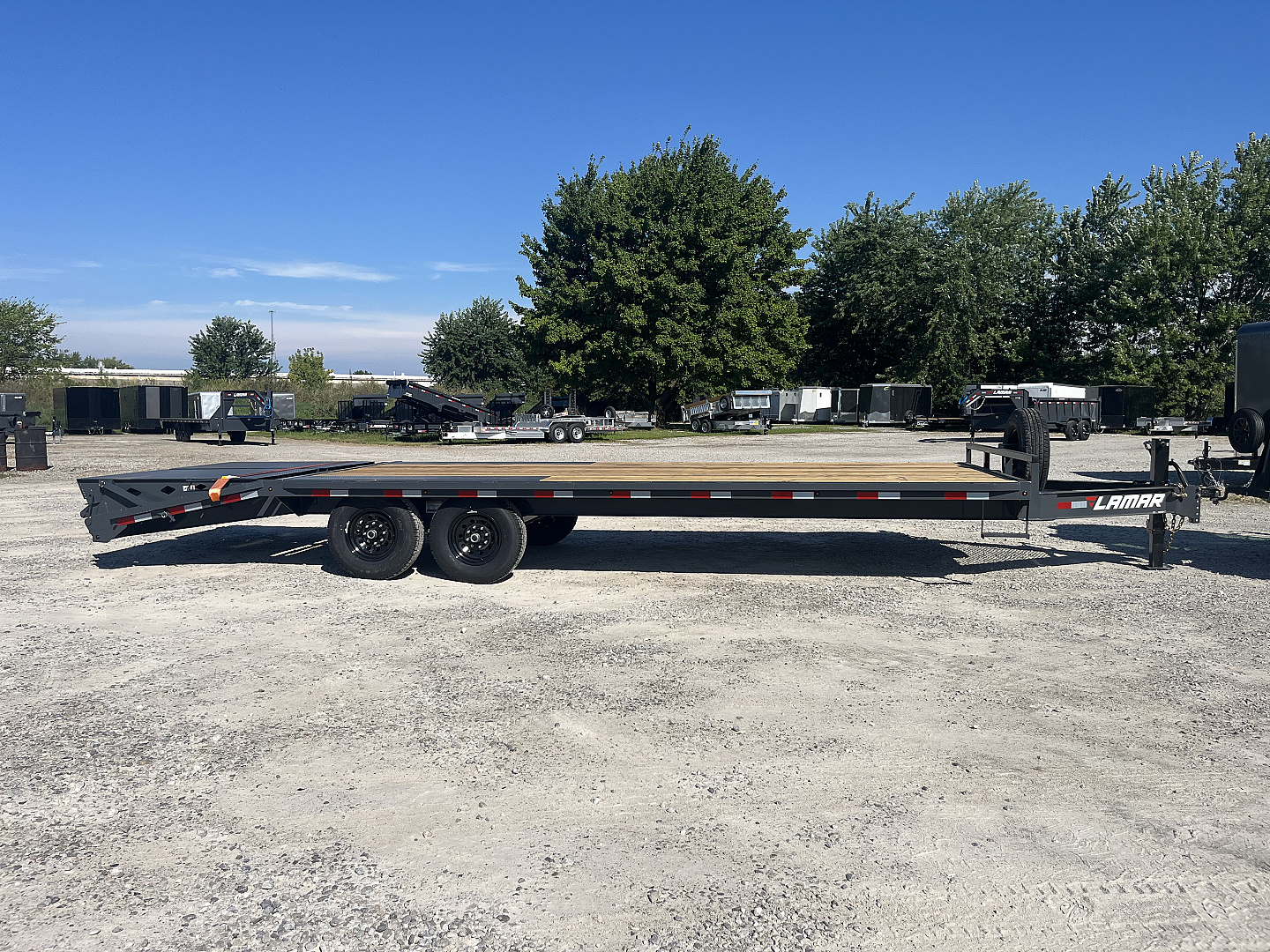 New 2026 Lamar Trailers 102"x 24' Equipment Trailer