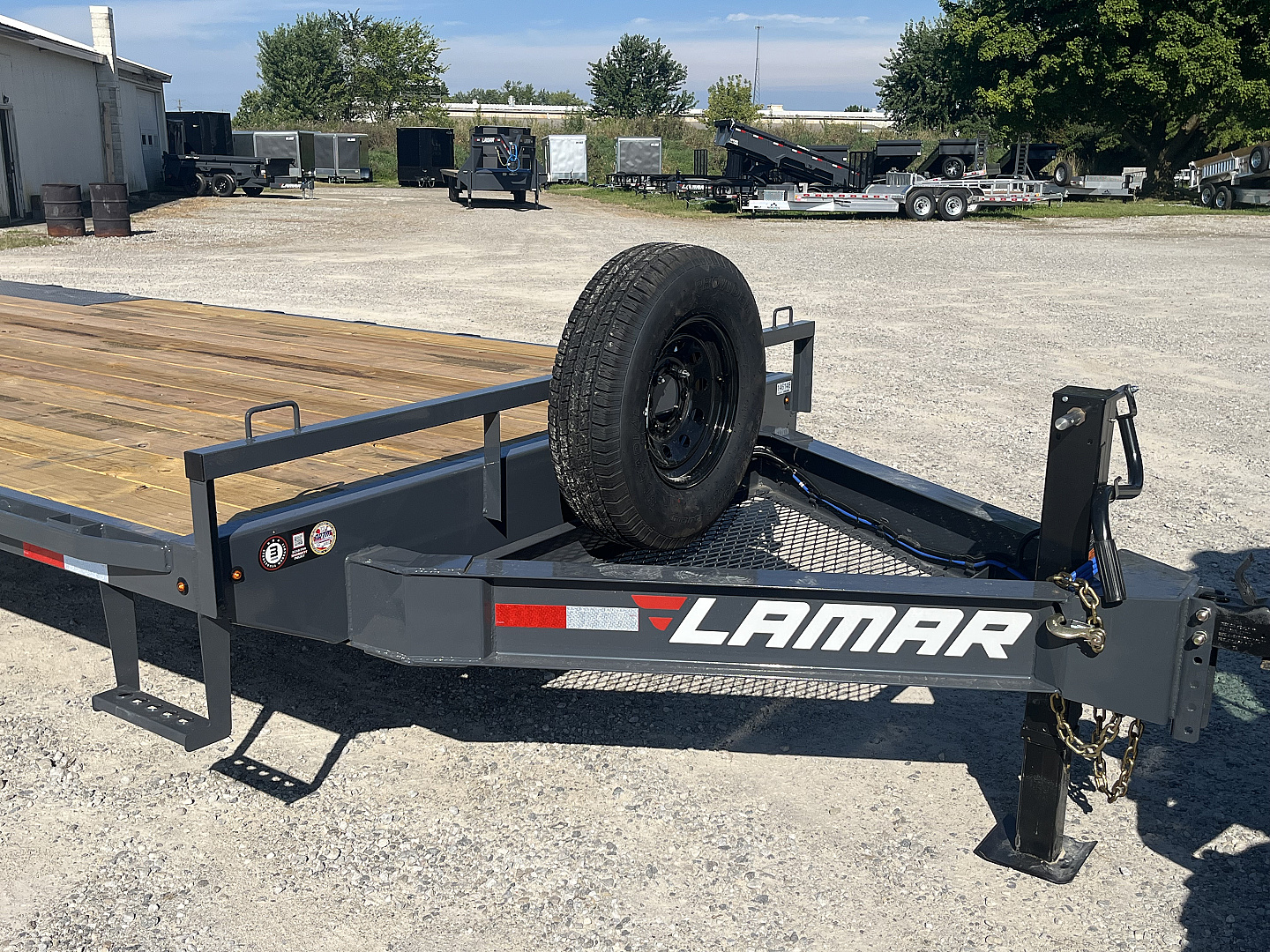 New 2026 Lamar Trailers 102"x 24' Equipment Trailer