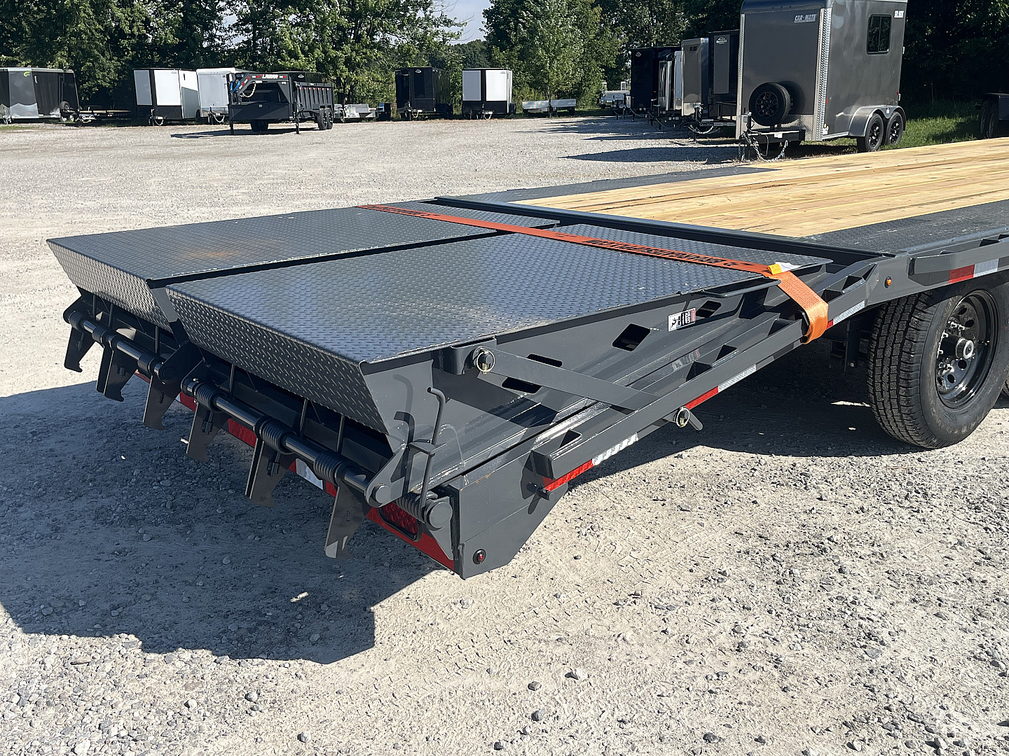 New 2026 Lamar Trailers 102"x 24' Equipment Trailer