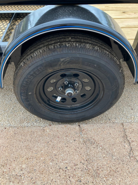 New 2026 Top Hat DSP 12'x77" Utility Trailer